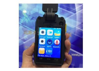 Câmera gasta do corpo da polícia de Android5.1 4G WIFI Bluetooth GPS ângulo de 140 graus de largura com 3600 Mah Battery