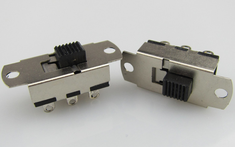 Переключатель скольжения DC50V 0.5A 2P2T миниатюрный прямоугольный