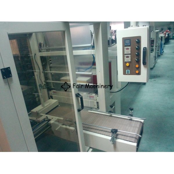 Máquina de envolvimento do psiquiatra da garrafa de água do GV 2.1KW, máquina da luva do psiquiatra da garrafa 6time/min