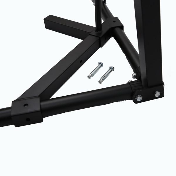 H230CM Folding Boxing Bag Stand , GYM 22.5KG Punching Bag Station