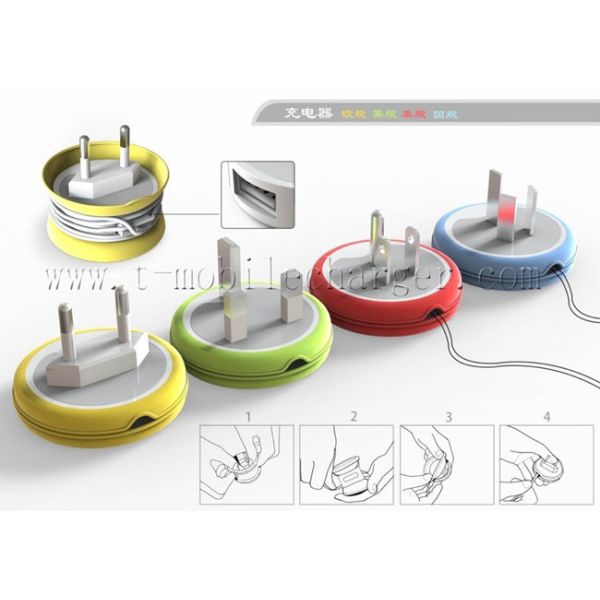 hot sell full Covered cable USB Charger