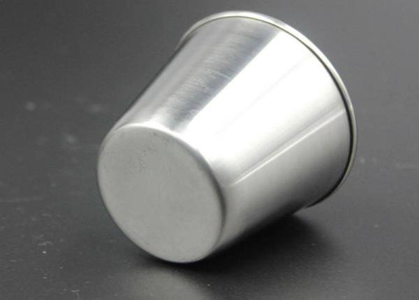 Stainless Steel Carry On Portable Wine Cup , Low Medium 45 Ml Wine Cup