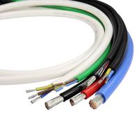 Prova de calor isolada do fio da alta temperatura AWM3135 silicone ultra flexível elétrico