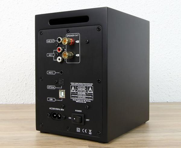 3.5 Inch Bluetooth Bookshelf Powered Speakers Home Theater HIFI Wireless Speakers