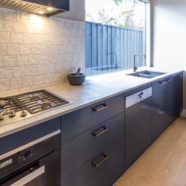 Black Melamine Open Kitchen Cabinet Free Designs Custom Complete Kitchen Island