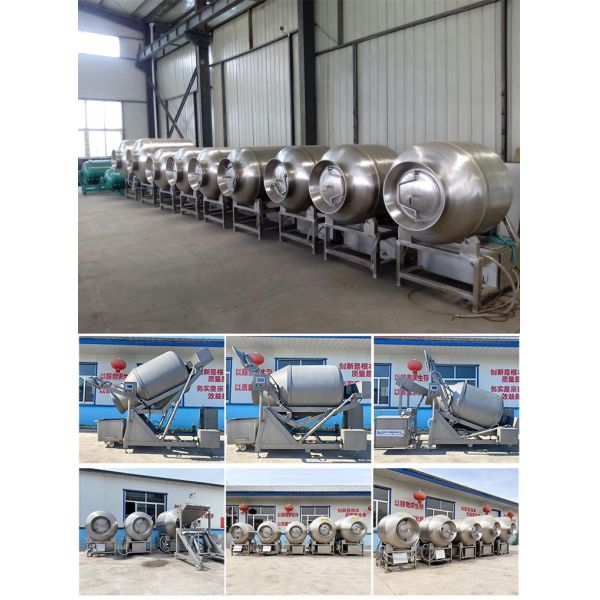 Automatic Grade Automatic Commercial Vacuum Salt Meat Massage Tumbler for Meat Processing