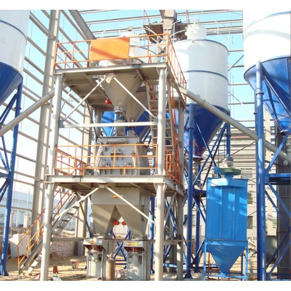 Ceramic Tile Adhesive Making Machine Dry Mixed Mortar Production Line