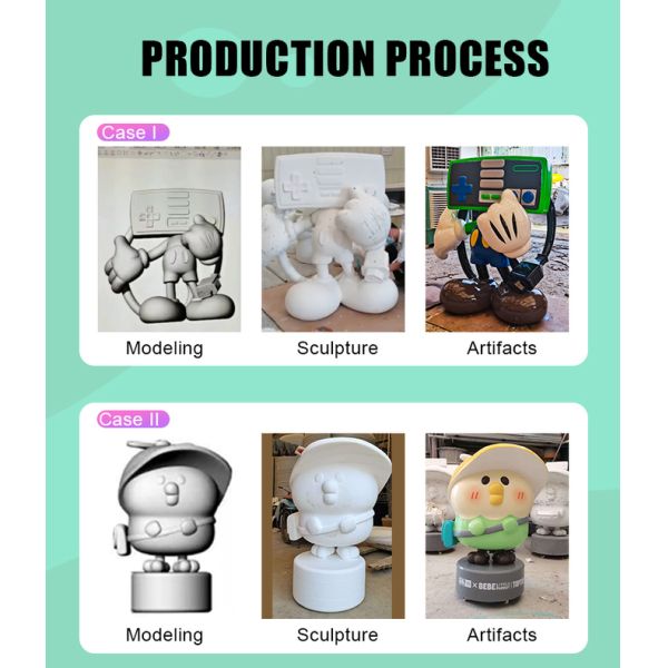 Customized Resin Fruit Statue Outdoor Decorative Fiberglass Strawberry Sculpture