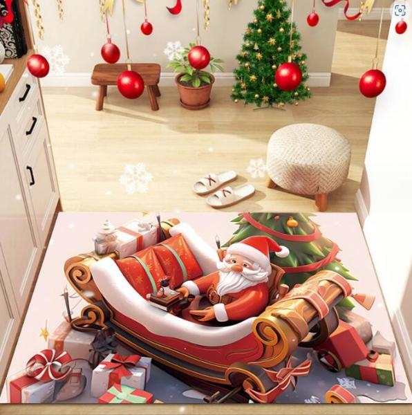 Household Decoration Living Room Floor Carpets Christmas Day Special