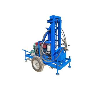 буровая установка водяной скважины 450rpm 200m портативная гидравлическая для двора дома