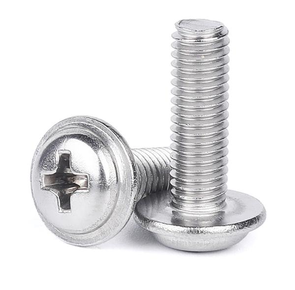 304 Stainless Steel GB822 Cylindrical Head Phillips Groove Machine Screws Use for Motorcycle