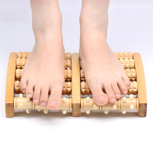 Foot Massager Care Tool Wooden Roller for Foot Care and Reflexology Depend on Type
