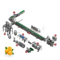 Citrinos 3 In1 automáticos Juice Processing Machine