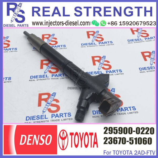 Diesel Engine Common rail Fuel Injector 295900-0300 295900-0220 23670-51060 23670-59045 FOR LANDCRUISER 1VD