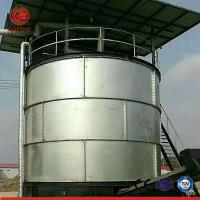 Producción del fertilizante del estiércol vegetal del ahorro de espacio, equipo aerobio de la fermentación del abono animal