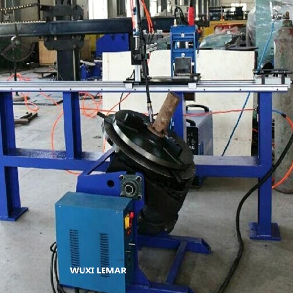 Compact 10KG Rotary Welding Positioner 360 Degree Rotation Tilting Worktable