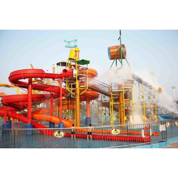 Exciting Aqua Water Park Water Fortress for Amusement Park Equipment