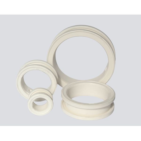 CSM Soft Seated Butterfly Valve Spare Parts Rubber Seat Oil And Heat Resistance