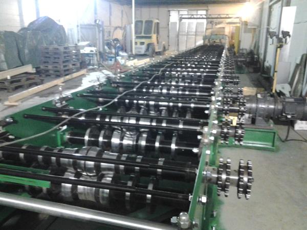 K - Span Roof Panel Roll Forming Machine 7.5KW Roof Tile Roll Forming Machine