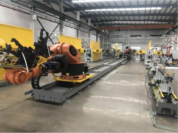 ABB Industrial Robot IRB 2600 For Warehouse Picking Robot 6 Axis Robotic Arm With CNGBS Linear Rail Track