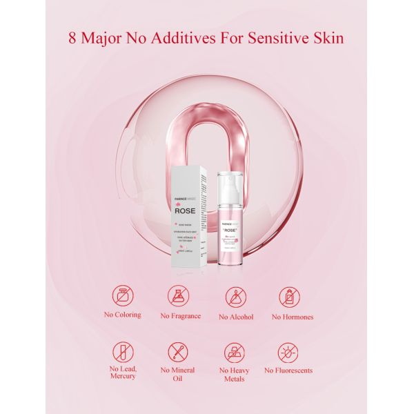 Factory Wholesale Custom Private Label Rose Serum Water Pore Shrinking Moisturizing Spray Prevent Makeup Getting Stuck Free