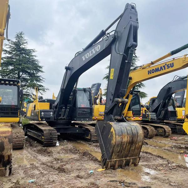 Track Type EC240 Used Volvo Excavators Digging Machines Hydraulic Crawler 24Ton