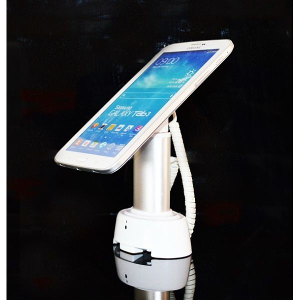 COMER Exhibits Stand Charger Alarm Tablet Display Holder