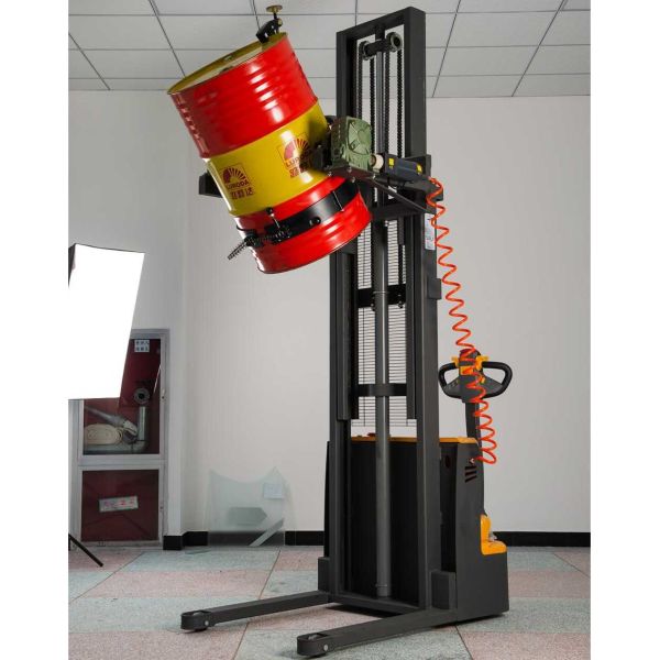 Сертификат CE 350 кг 500 кг 3000 мм Полноэлектрический барабанный наборщик Электрический масляный барабанный подъемник для химической промышленности