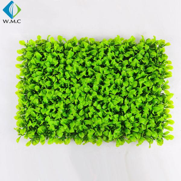 Outdoor Faux Grass Wall For Balcony Anti Aging 100*100cm 50*50cm 40*60cm