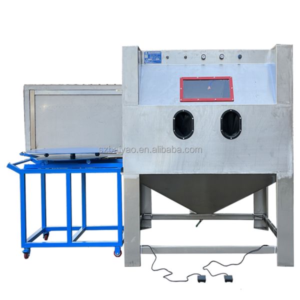 Car Wheel Hubs Wet Blasting Machine Water Blasting Machine