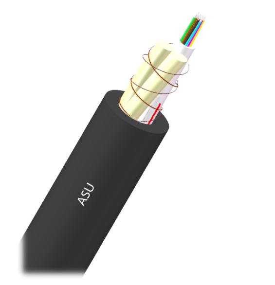 軽量全誘電自立型光ケーブル