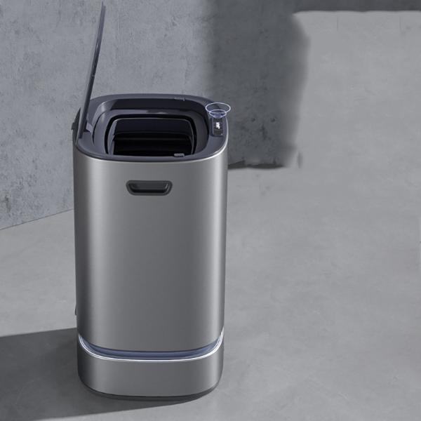 Wholesale Kitchen Smart Trash Can Sensing Home Automatic Packing Bag Change Automatic Waste Bins