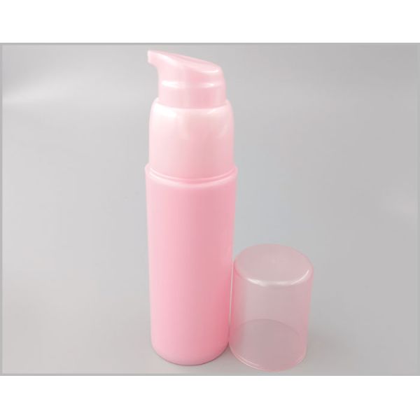 Yellow Oem 30ml Pump Dispenser Bottle Cosmetic Refillable Packaging