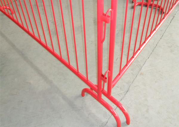 Crowd Control Barriers Manufacturers directly supply RAL 2004 Dupont Powder Coated Crowd Control Barriers