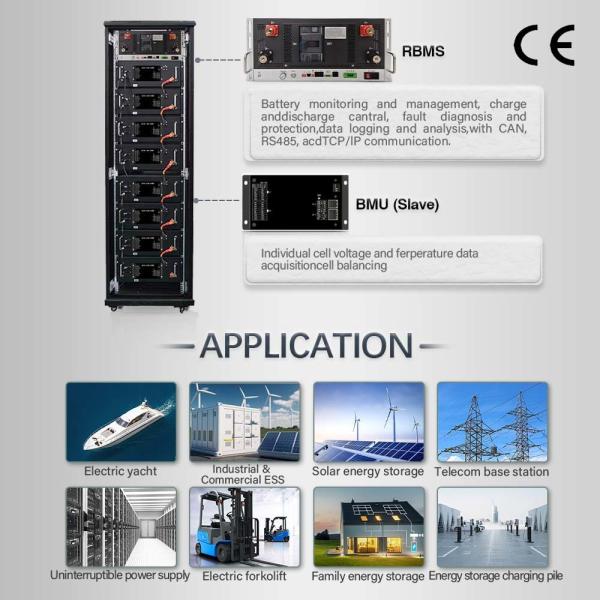 180S 576V 400A Bms modular para BESS UPS armazenamento de energia de equilíbrio 16S 15S