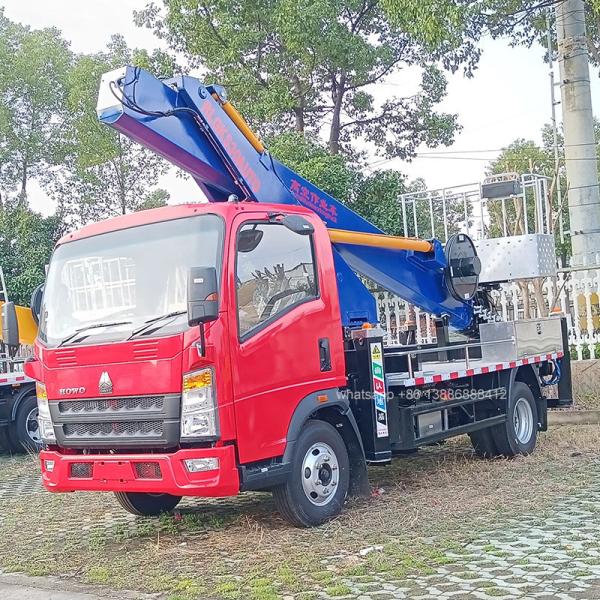 Multi-Purpose Aerial Platform , 360° Rotation for Bridge Inspection, Tree Pruning & Advertising