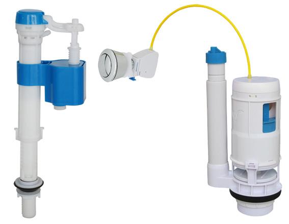 Toilet Repair Parts Flush Valve Cable Control Fill Valve With Accessories From Xiamen China