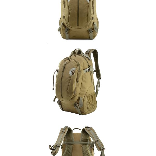 Logotipo personalizado de 9 colores de exterior para hombres Mochila deportiva a prueba de agua para acampar y cazar