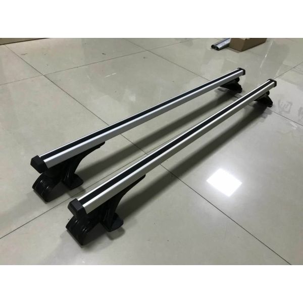 Universal Aluminum Alloy Roof Rack Luggage Rack Roof Bar Cross Bar With Three Hooks For Sedan Cars