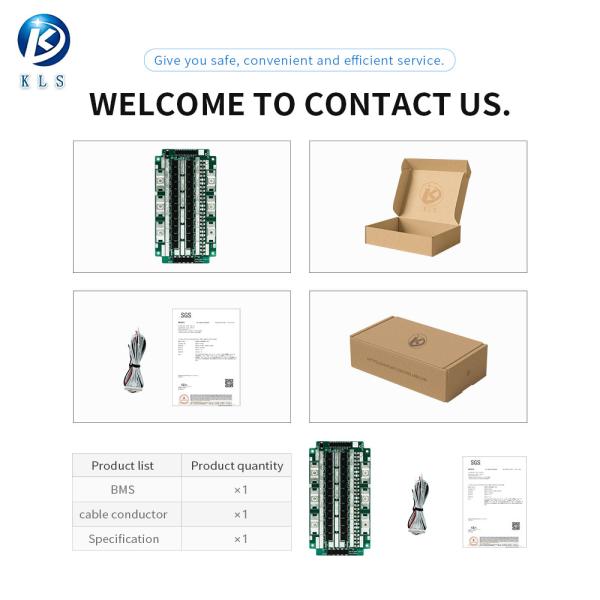 OEM 10s 36v 20A 80A 100A 12S 13S 14S 15S 16S 24S Module Bms Pour batterie Lifepo4