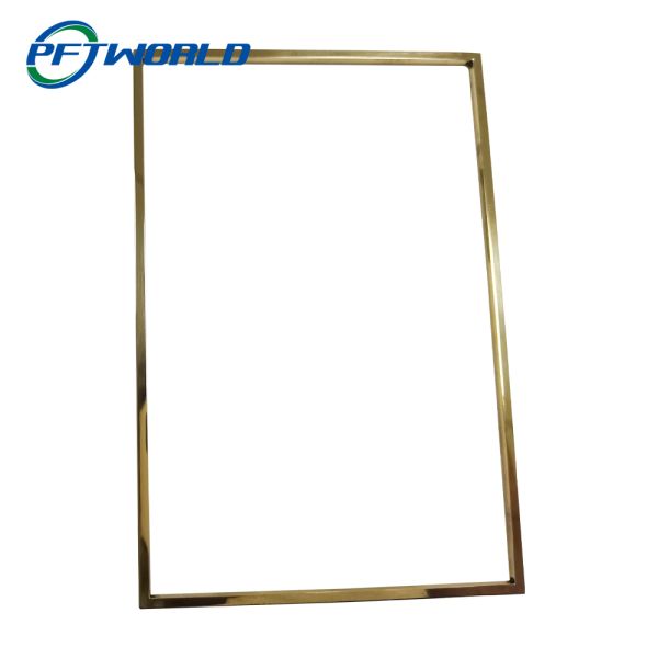 Peças de bronze do CNC, peças de bronze fazendo à máquina da precisão do CNC, quadro de bronze