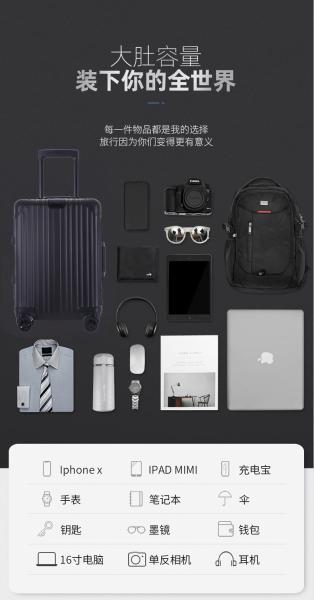 ALL-METAL SUITCASE ALL-ALUMINUM SUITCASE 20-INCH ALUMINUM-MAGNESIUM ALLOY TROLLEY BOX MULTI-WHEEL ALUMINUM FRAME SUITCAS