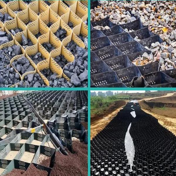 Geocell Ground Reinforcement Cellular System Gravel Grid Driveway Gravel Stabilizer