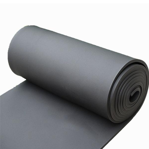 Black Waterproof Natural Fireproof Soundproof 13mm 15mm 19mm 23mm Nbr Rubber Foam Sheet
