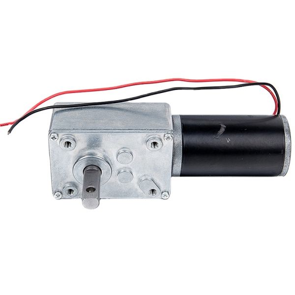 Futeng Factory Custom 12v 24v High Torque High Power Low Speed Worm Gearbox Motors Smart Pet Toilet Worm Reducer Motor