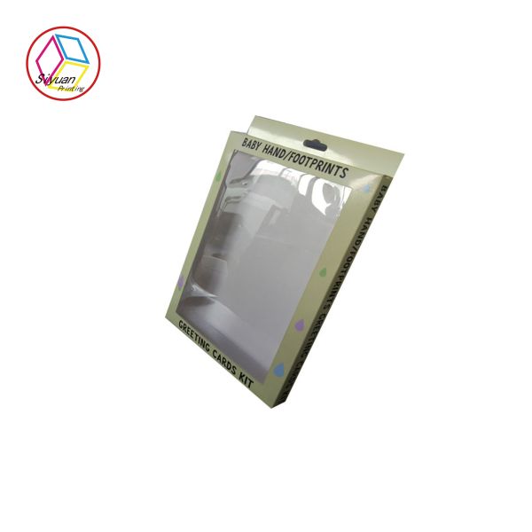 Уникальная подарочная коробка бумаги ремесла/выполненные на заказ подарочные коробки с окном ПВК