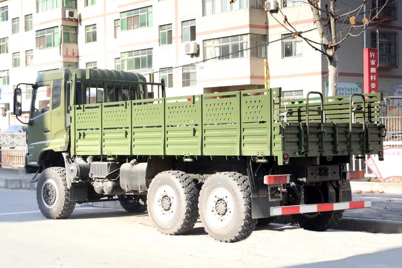 Dongfeng 320HP Euro6 caminhão de carga 6x6 chassi com tração integral 6 rodas caminhão 6X6 diesel