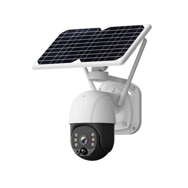 CCTV Solar 4G Camera With Sim Card Outdoor Colorful Night Vision Recording Security Solar 3MP CCTV 4G Camera