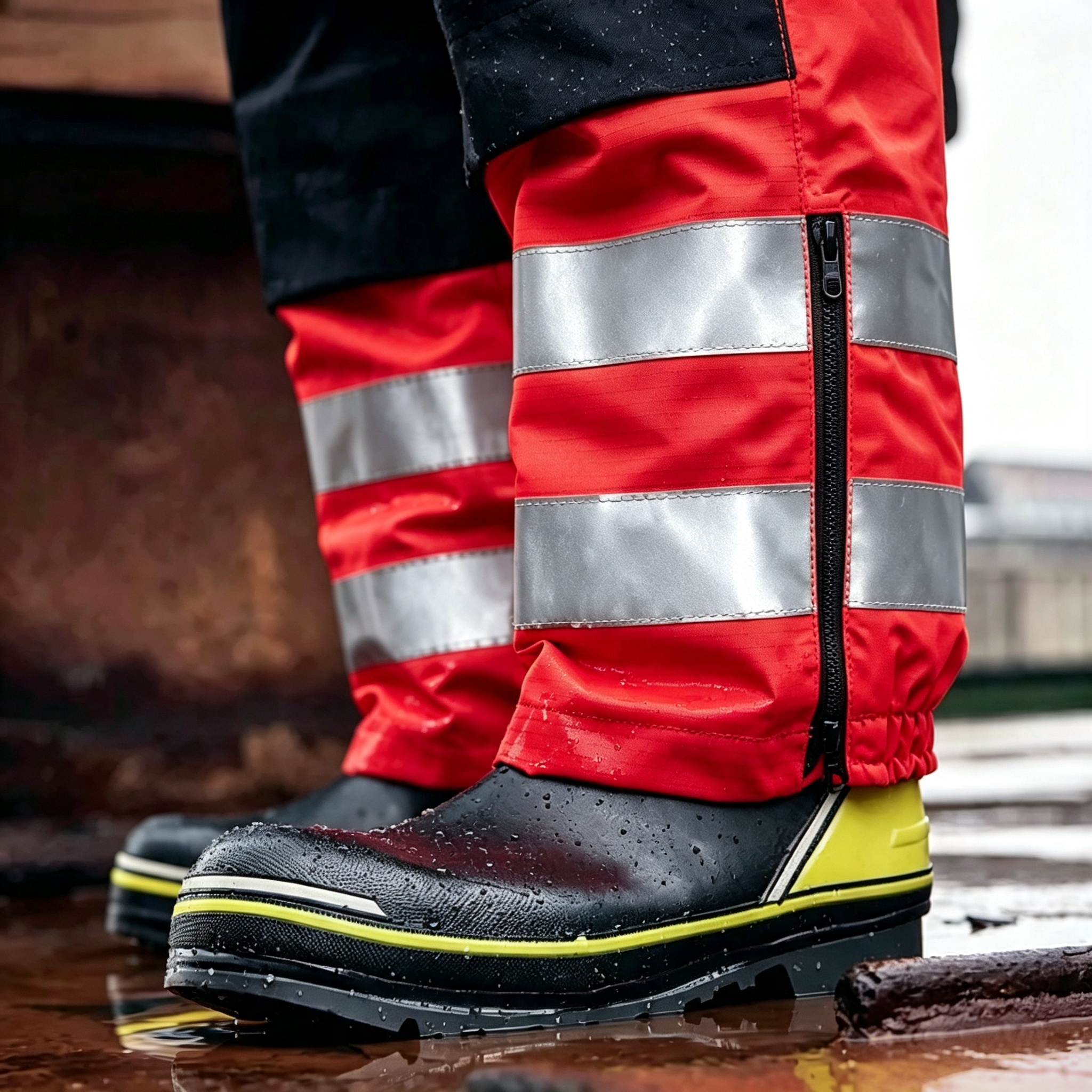 Industrial Grade Pressure Washing Suit Waterproof Water Blasting Suits Heavy Duty