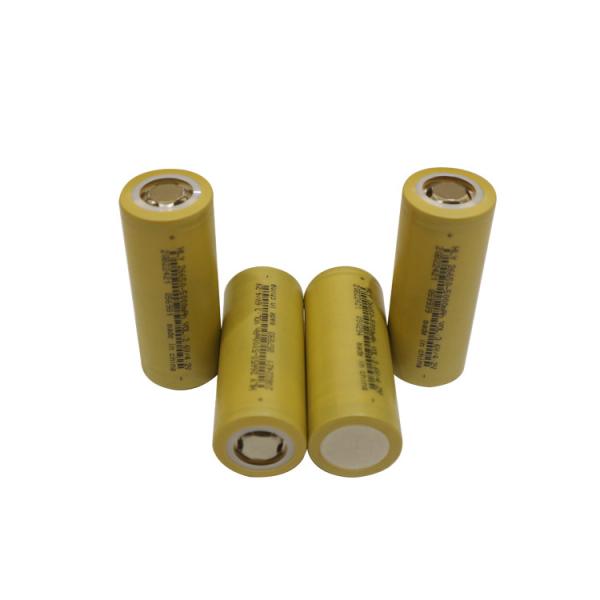Long Cycle Life 26650 Lithium Cylindrical Battery Cells 3.6V 5000mAh Rechargeable